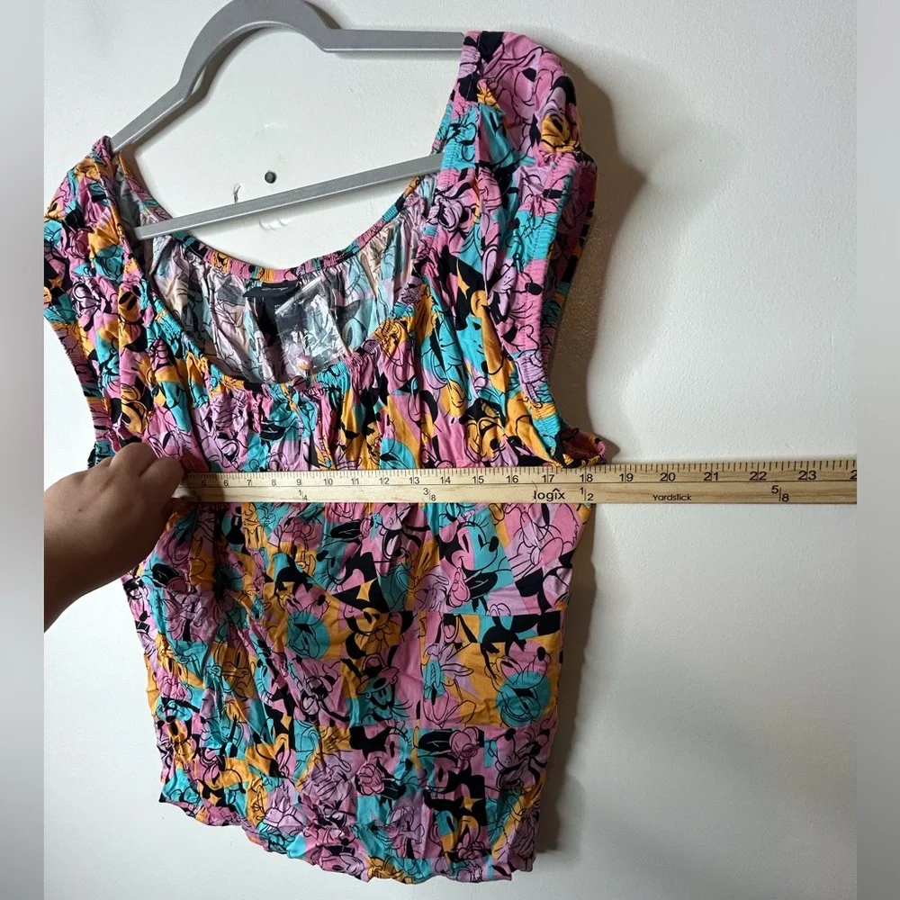 Disney Mickey & Friends Retro Off Shoulder Top - Picture 4 of 7